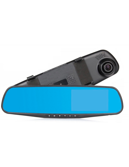 Rétroviseur avec caméra et écran LCD 4.3" DVR Vidéo Full HD 1080P