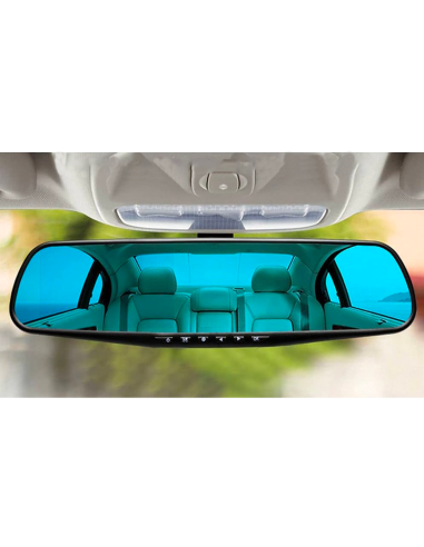 Rétroviseur avec caméra et écran LCD 4.3" DVR...