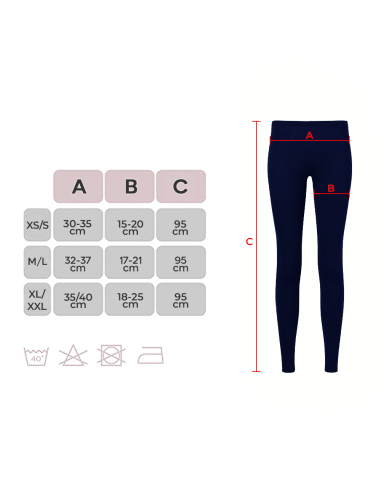 Leggings Taille Haute pour Femme en Tissu...