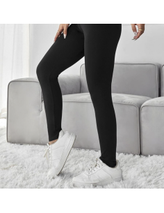 3 leggings sport pour femmes en noir bleu et marron en... 2
