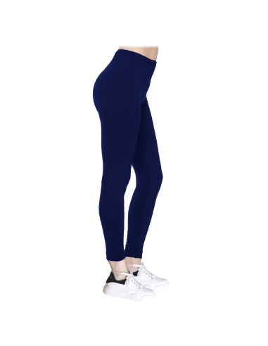 3 leggings sport pour femmes en noir bleu et...