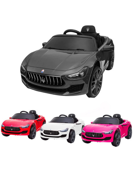 LT880 MASERATI GHIBLI voiture électrique pour enfants avec lumière LED 12V e MP3