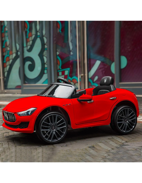 LT880 MASERATI GHIBLI voiture électrique pour enfants avec lumière LED 12V e MP3