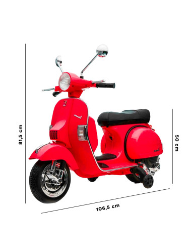 LT887 Moto électrique PIAGGIO pour enfants...