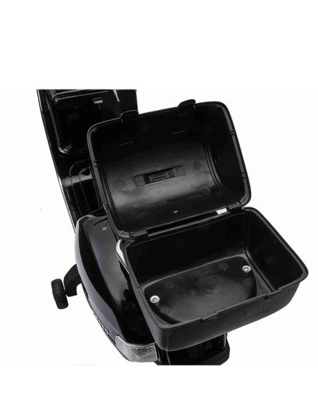 Piaggio Vespa PX 150 Full Electrique 12V pour Enfant avec coffre et paravent MP3