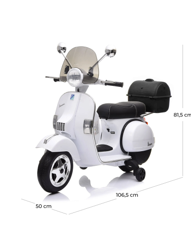 Piaggio Vespa PX 150 Full Electrique 12V pour...