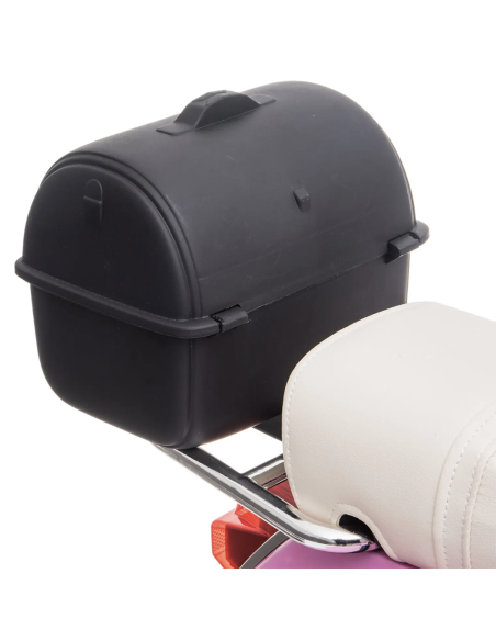 Piaggio Vespa PX 150 Full Electrique 12V pour Enfant avec coffre et paravent MP3