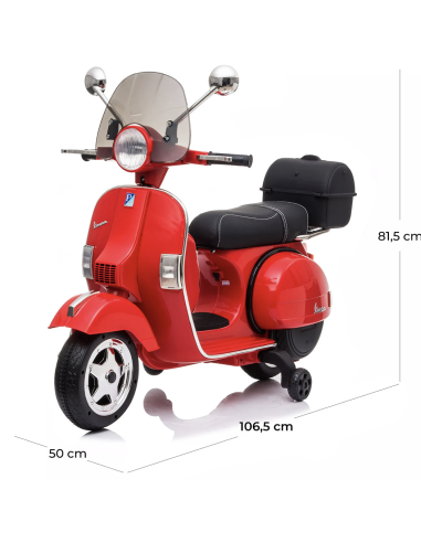 Piaggio Vespa PX 150 Full Electrique 12V pour...