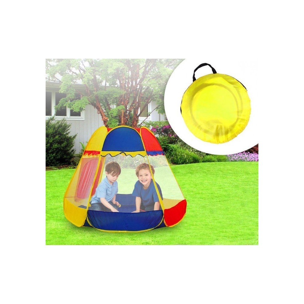 Tente de jardin Enfant- Forme Hexagonale avec 2 fenêtres - LINE GIGIOCHI