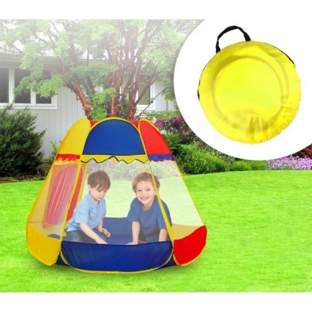 Tente de jardin Enfant- Forme Hexagonale avec 2 fenêtres - LINE GIGIOCHI