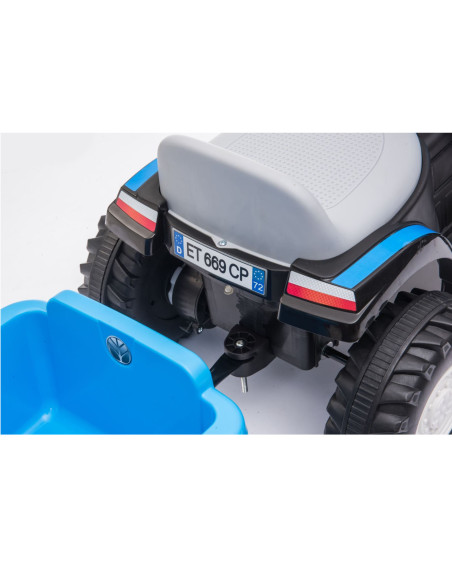 LT928 Mini quad électrique enfants Deluxe 6V lumières sons et coffre rangement