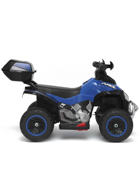 LT928 Mini quad électrique enfants Deluxe 6V lumières sons et coffre rangement