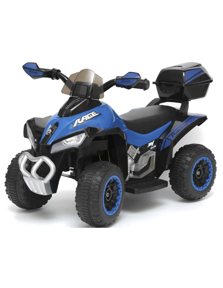 LT928 Mini quad électrique enfants Deluxe 6V lumières sons et coffre rangement