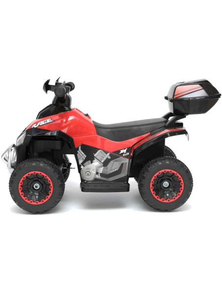 LT928 Mini quad électrique enfants Deluxe 6V lumières sons et coffre rangement