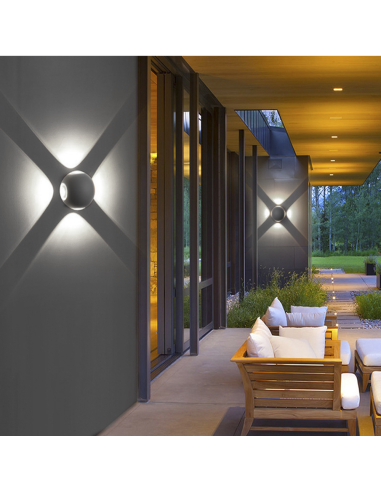 Applique mural Lampe LED Ronde 12W Angle de...