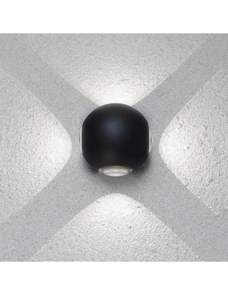 Applique mural Lampe LED Ronde 12W Angle de Lumière 120° 6500K Lumière Froide