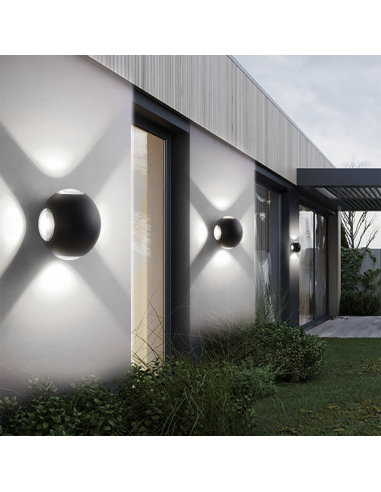 Applique mural Lampe LED Ronde 12W Angle de...