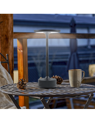 Lampe de Table 5W Rechargeable Contrôle Tactile...