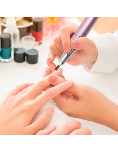 Mini ponceuse à ongles professionnelle 35000 RPM portable... 2