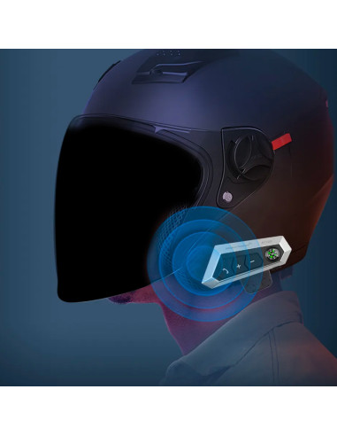 Kit d'appel sans fil pour casque de moto avec...