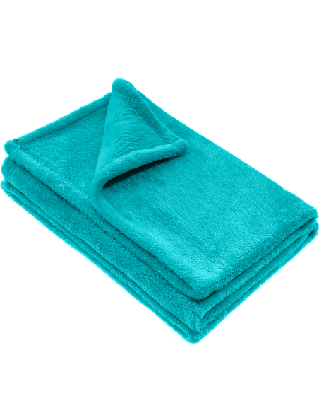 Plaid en peluche unicolore pour lit individuel Barcelone 230x160cm en peluche
