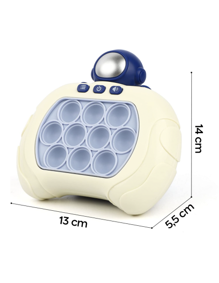 Jouet électronique Pop-it Push pour enfants 3 ans + console de jeu sensorielle