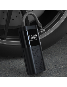 Mini compresseur d'air portable lampe poche rechargeable... 2