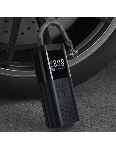 Mini compresseur d'air portable lampe poche...