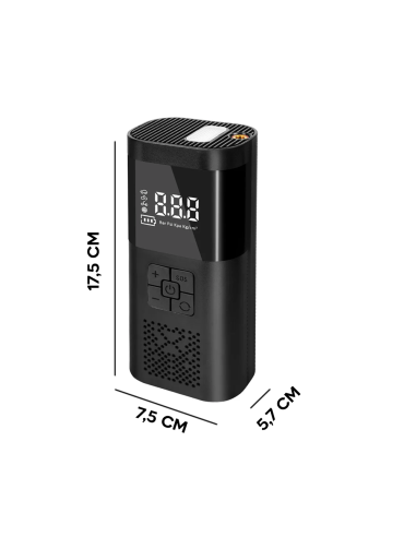 Mini compresseur d'air portable lampe poche...