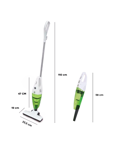 JORDAN Aspirateur sans sac balai électrique 2...