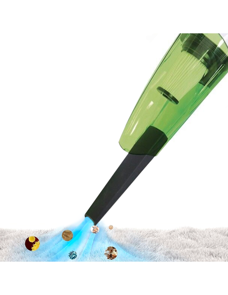 JORDAN Aspirateur sans sac balai électrique 2 en 1 800W avec filtre HEPA