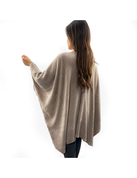 Châle avec cordon pour femme doux chaud pour l'hiver à la maison taille unique