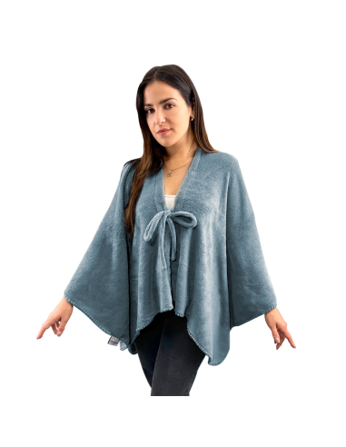 Châle avec cordon pour femme doux chaud pour...