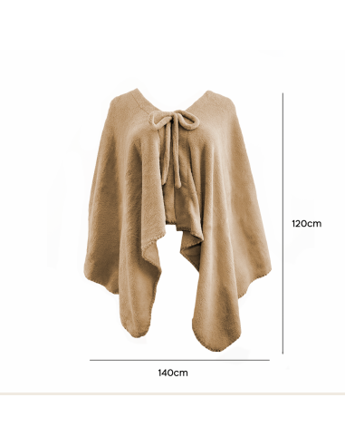 Châle avec cordon pour femme doux chaud pour...