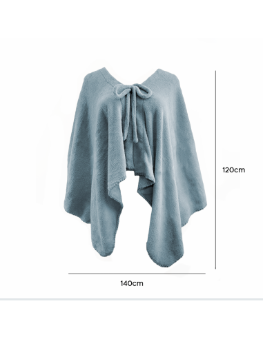 Châle avec cordon pour femme doux chaud pour...