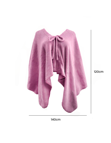 Châle avec cordon pour femme doux chaud pour...