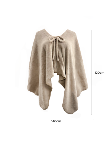 Châle avec cordon pour femme doux chaud pour...