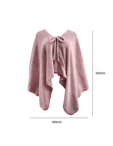 Châle avec cordon pour femme doux chaud pour...