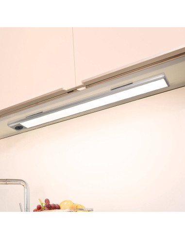 Bande LED sous le meuble, lumière naturelle de...