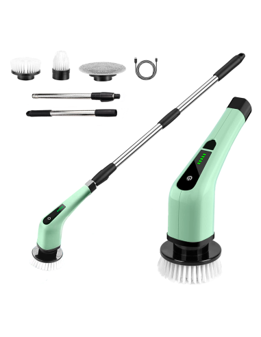 Brosse Électrique Rotative Sans Fil 3 en 1 pour...