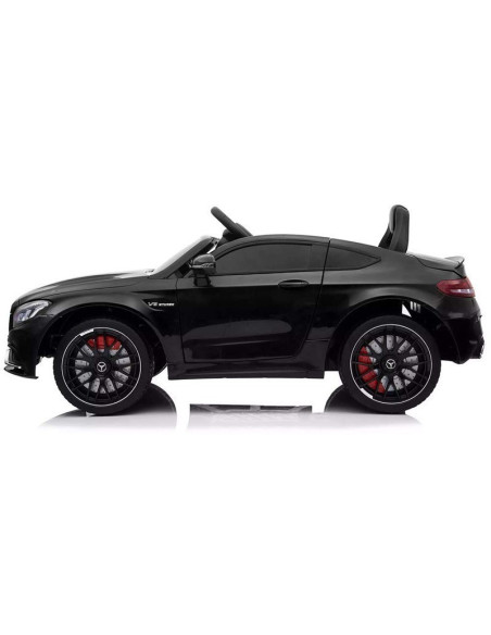 LT896 Voiture électrique enfants Mercedes C63 télécommande Phares MP3-AUX-USB