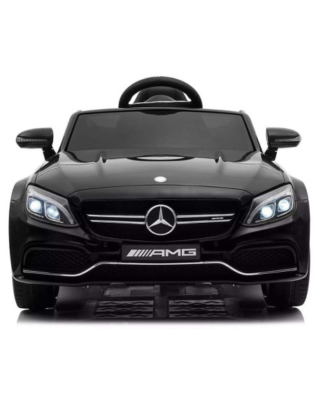 LT896 Voiture électrique enfants Mercedes C63 télécommande Phares MP3-AUX-USB
