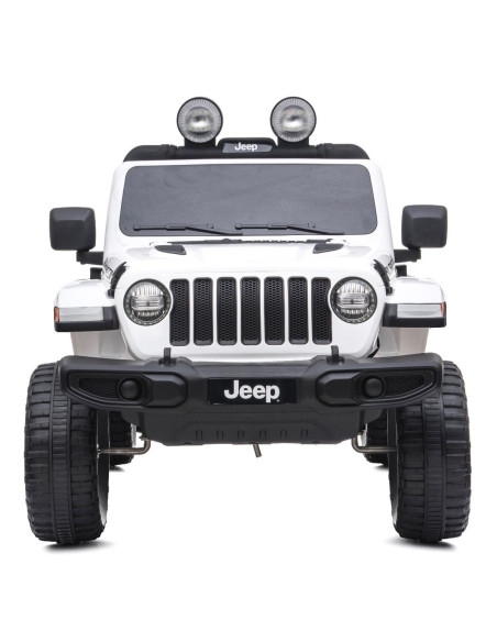 Jeep Wrangler pour enfants 12V BIPOSTO télécommandé lumières et sons écran MP4