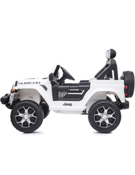 Jeep Wrangler pour enfants 12V BIPOSTO télécommandé lumières et sons écran MP4