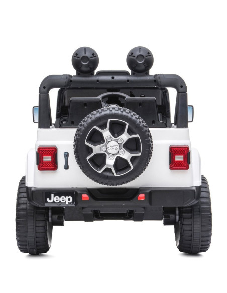 Jeep Wrangler pour enfants 12V BIPOSTO télécommandé lumières et sons écran MP4