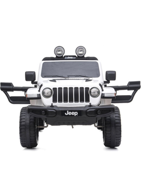 Jeep Wrangler pour enfants 12V BIPOSTO télécommandé lumières et sons écran MP4