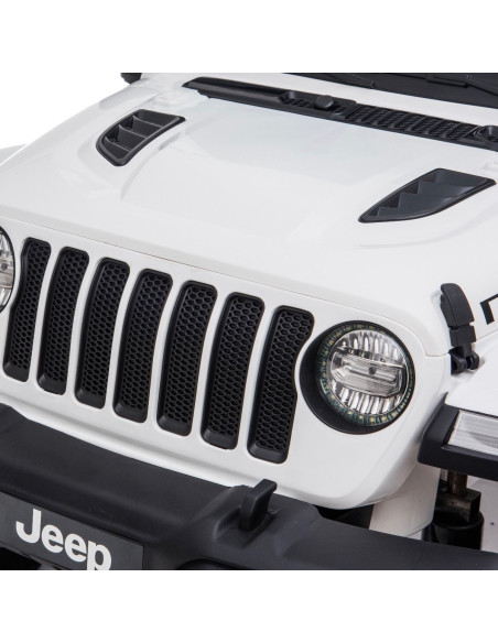 Jeep Wrangler pour enfants 12V BIPOSTO télécommandé lumières et sons écran MP4