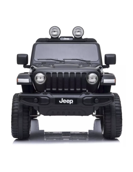 Jeep Wrangler pour enfants 12V BIPOSTO télécommandé lumières et sons écran MP4
