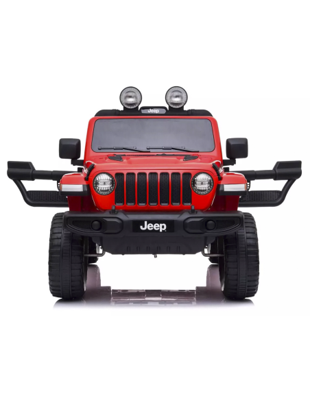 Jeep Wrangler pour enfants 12V BIPOSTO télécommandé lumières et sons écran MP4