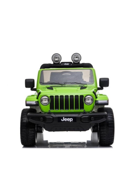 Jeep Wrangler pour enfants 12V BIPOSTO télécommandé lumières et sons écran MP4
